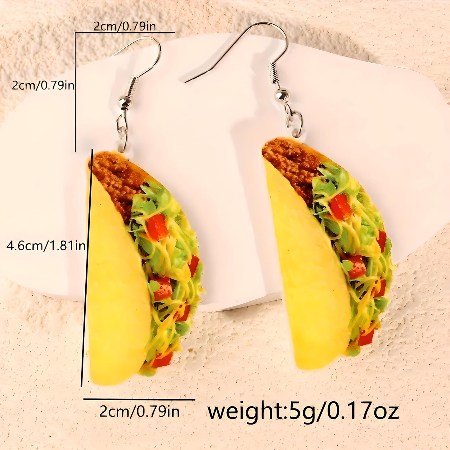 Miniature Food Dangle Earrings, Assorted Desserts and Snacks, Fashion Food Jewelry - Food Earring Gift