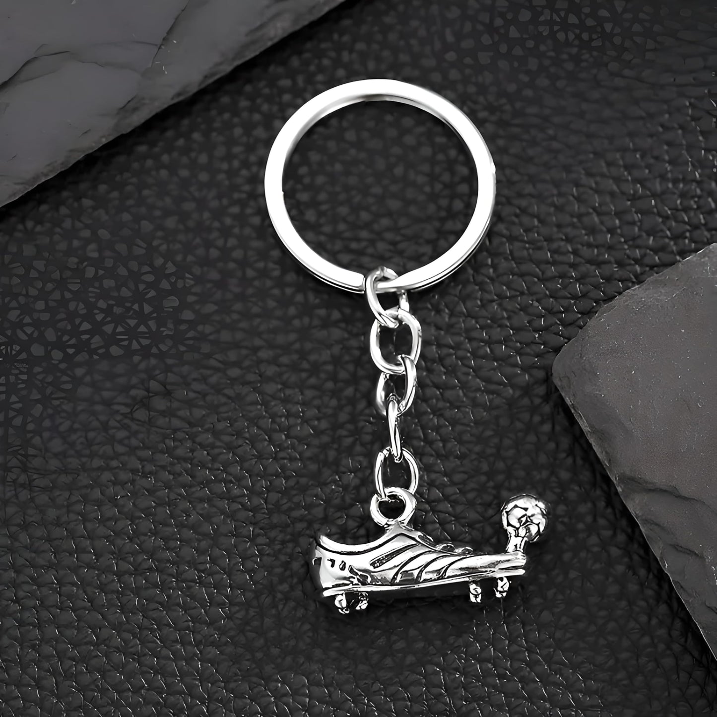 Soccer Cleats and Ball Silver or Gold Necklace – Show Your Love for the Beautiful Game!", - Score Style Points On and Off the Field! Stainless Steel Soccer Fan Pendant - Hip-Hop Street Style Necklace, Durable & Fashion-Forward SUPAC