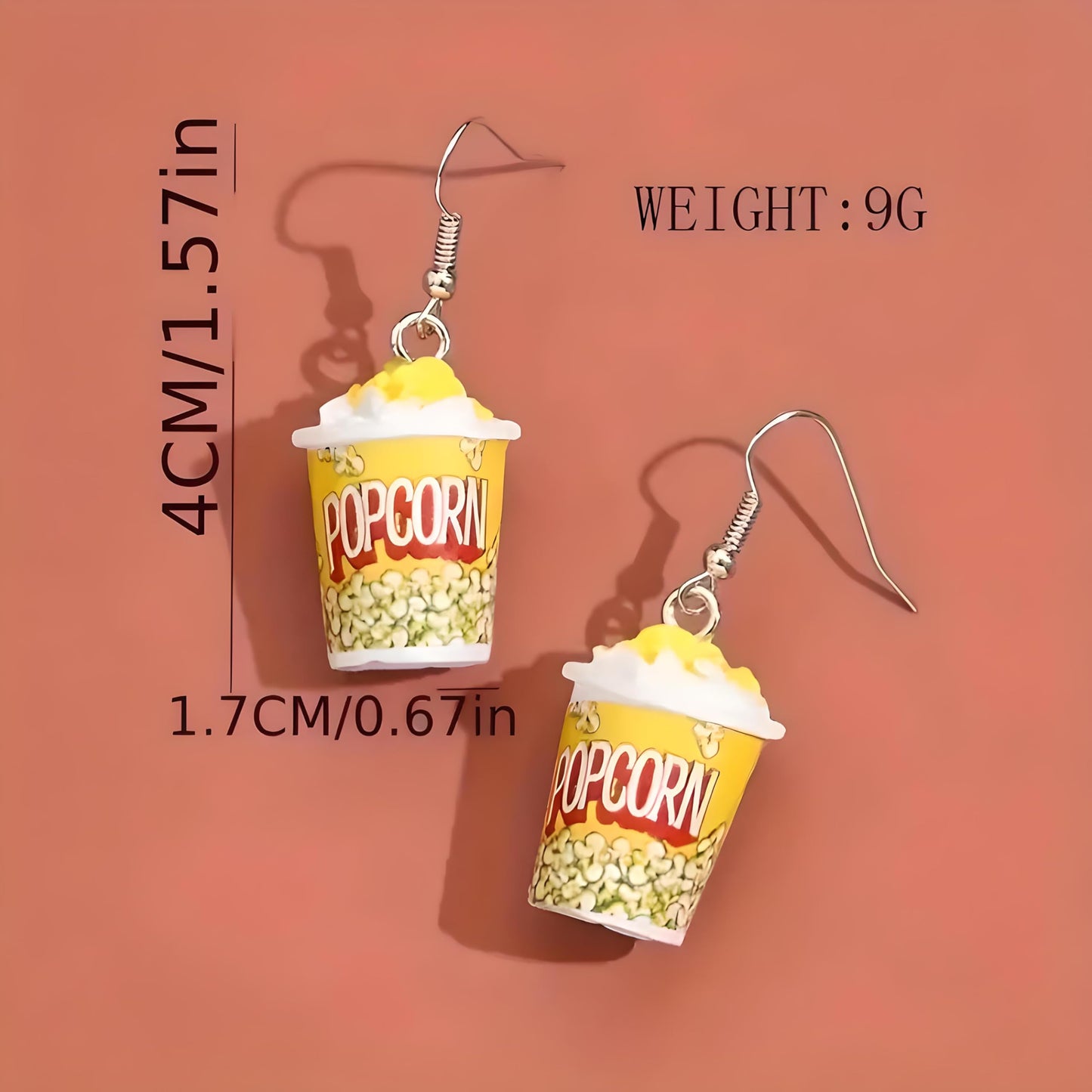 Miniature Food Dangle Earrings, Assorted Desserts and Snacks, Fashion Food Jewelry - Food Earring Gift