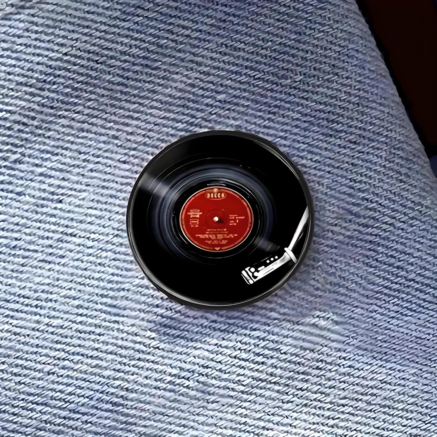 SUPAC Unique Music Record Pendant Necklace - Avant-Garde Fashion Accessory, Eye-Catching Design for Men and Women - Birthday, Christmas Gift or Personalized Jewelry