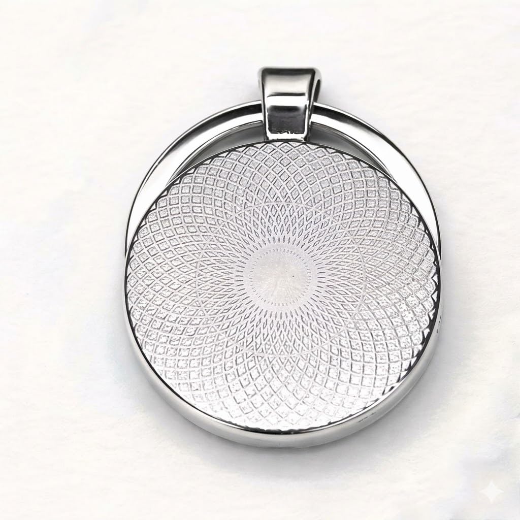 SUPAC Decorative Acoustic Guitar Keychain, 2D Flat Design, 1.18 inch Ring