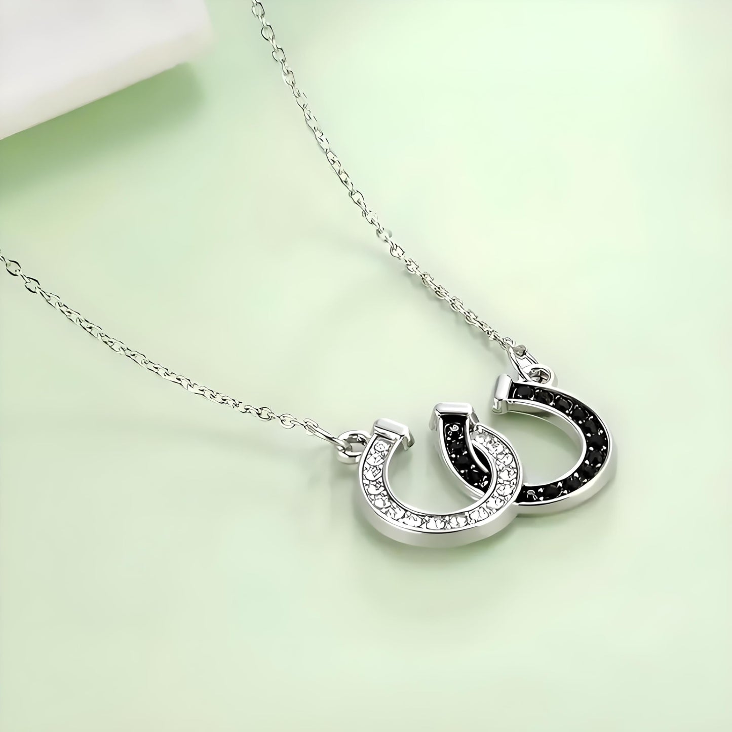 Country Heart Necklace, Infinity Heart Pendant Necklace, Horse Shoe, with 'I Love You Forever' Engraving, Country Women's Jewelry