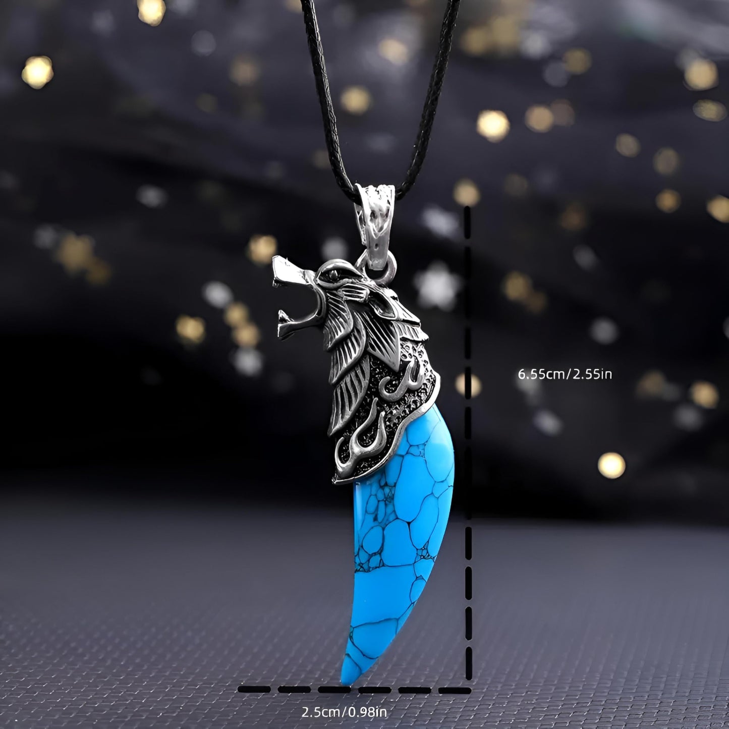 SUPAC Bald Eagle Triangle Pendant Necklace - Fashion-Forward Hip Hop Style - Durable & Bold Accessories for Men - Gift Idea for Every Occasion
