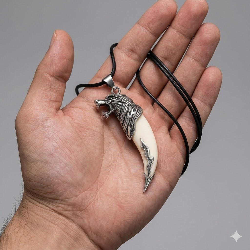 SUPAC Bald Eagle Triangle Pendant Necklace - Fashion-Forward Hip Hop Style - Durable & Bold Accessories for Men - Gift Idea for Every Occasion