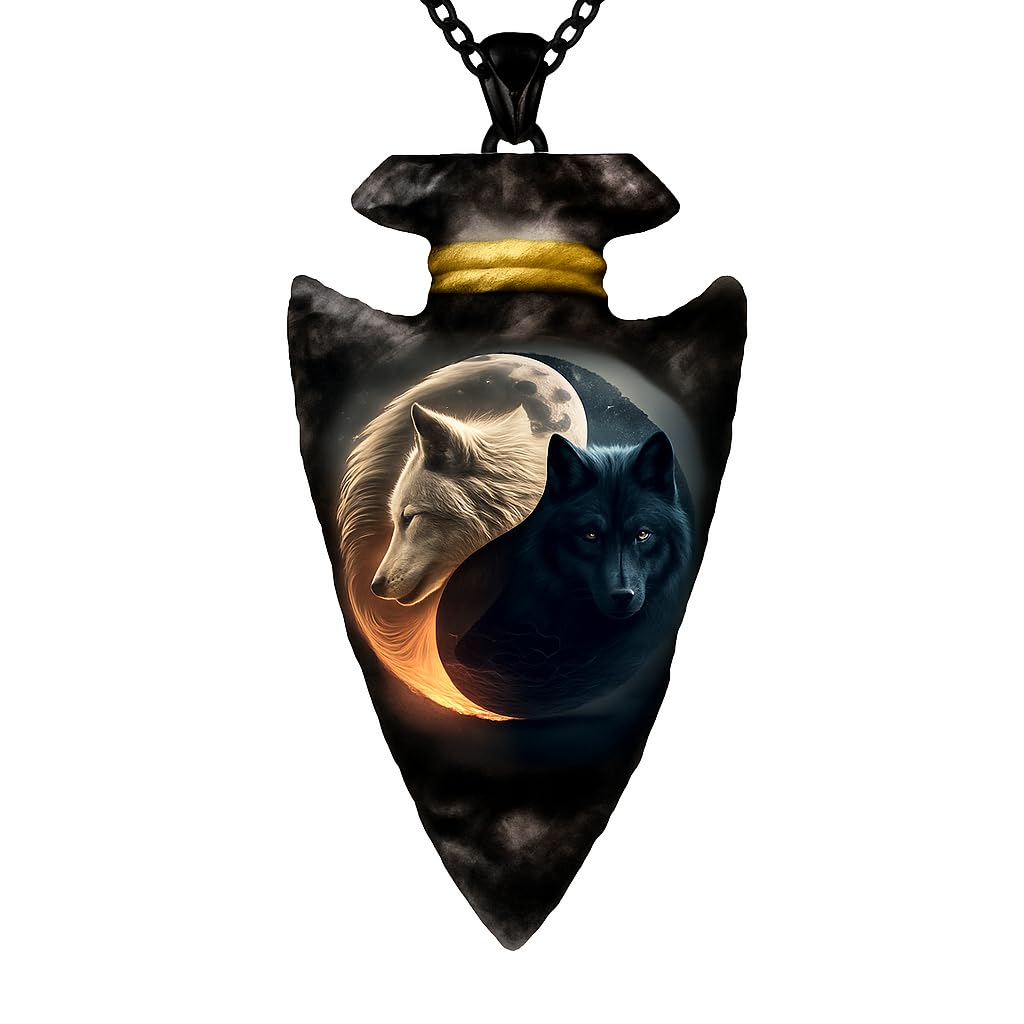 SUPAC Bald Eagle Triangle Pendant Necklace - Fashion-Forward Hip Hop Style - Durable & Bold Accessories for Men - Gift Idea for Every Occasion