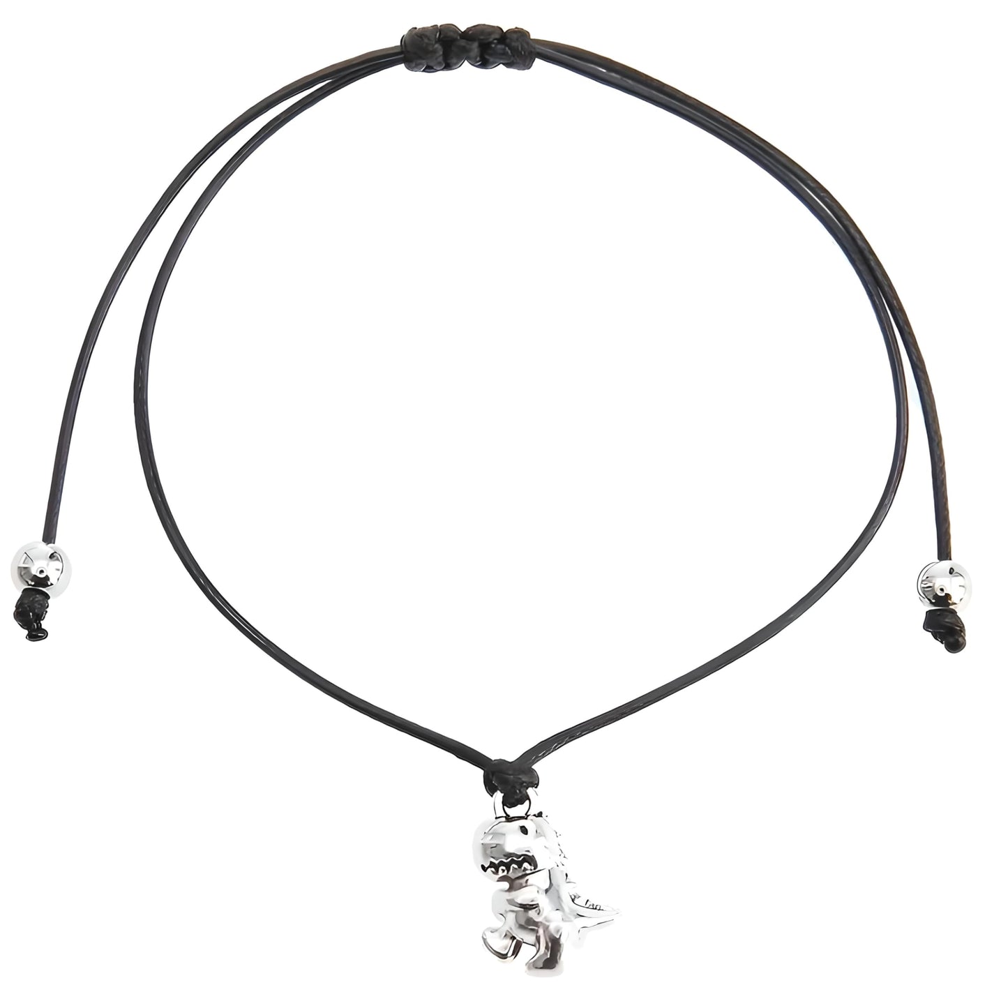 Animal and Sport Friendship Bracelet, Always Bee You Wish Bracelet, Black Adjustable String, Decorative Animal Charms, 6.2-11.8 inches