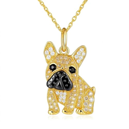 Gold French Bulldog