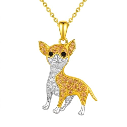 Standing Golden Chihuahua