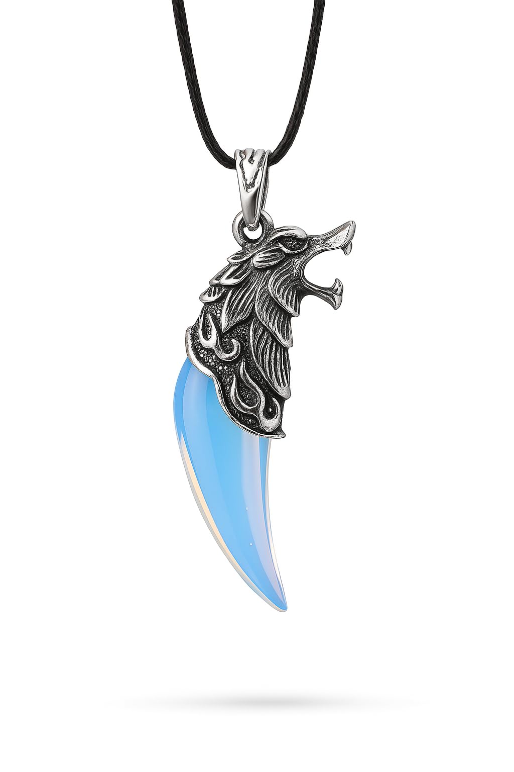 SUPAC Bald Eagle Triangle Pendant Necklace - Fashion-Forward Hip Hop Style - Durable & Bold Accessories for Men - Gift Idea for Every Occasion