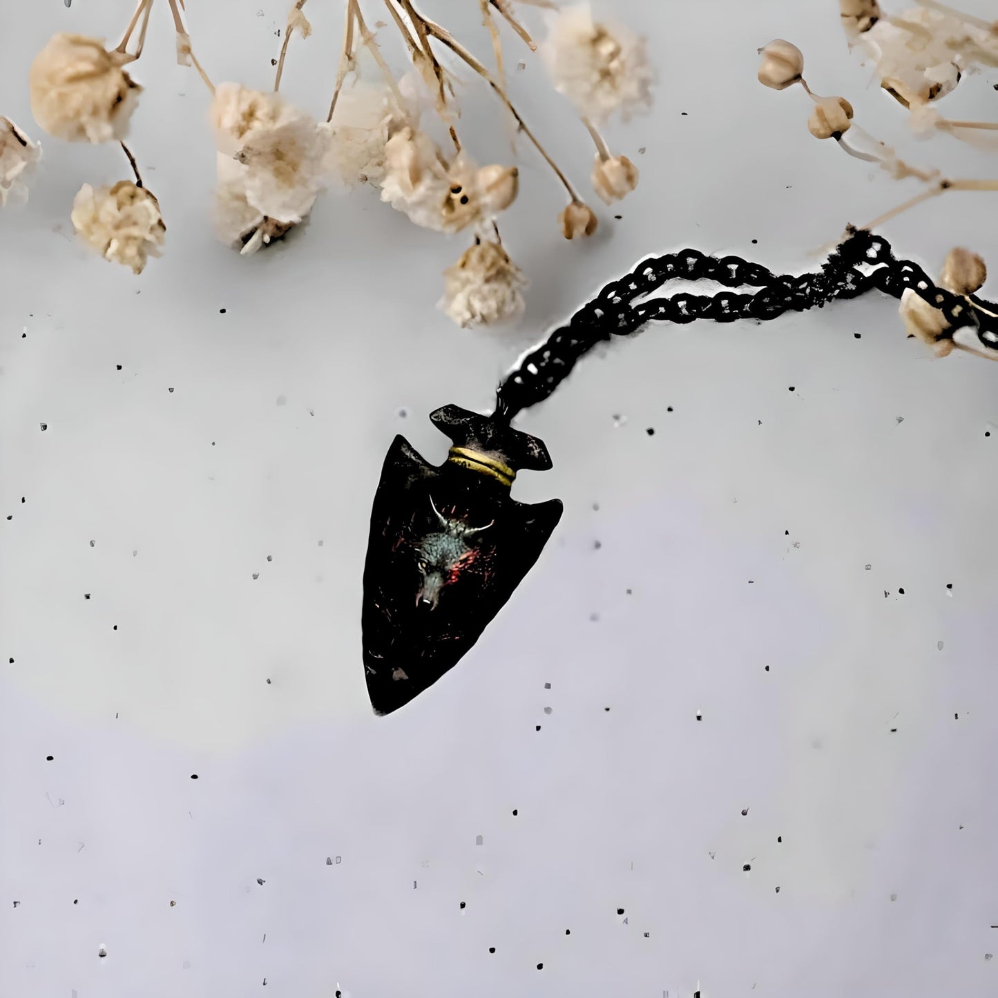 SUPAC Bald Eagle Triangle Pendant Necklace - Fashion-Forward Hip Hop Style - Durable & Bold Accessories for Men - Gift Idea for Every Occasion
