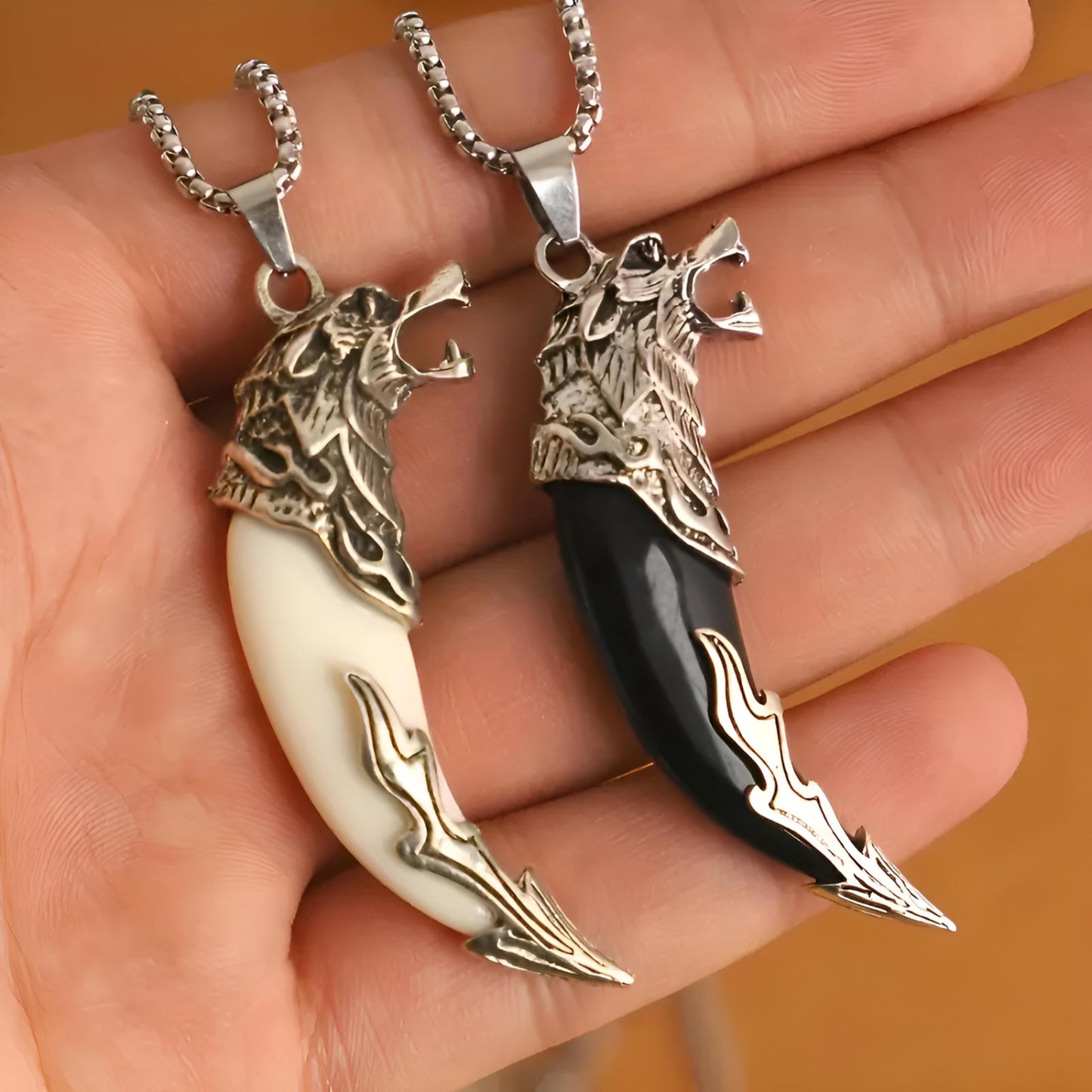 SUPAC Bald Eagle Triangle Pendant Necklace - Fashion-Forward Hip Hop Style - Durable & Bold Accessories for Men - Gift Idea for Every Occasion