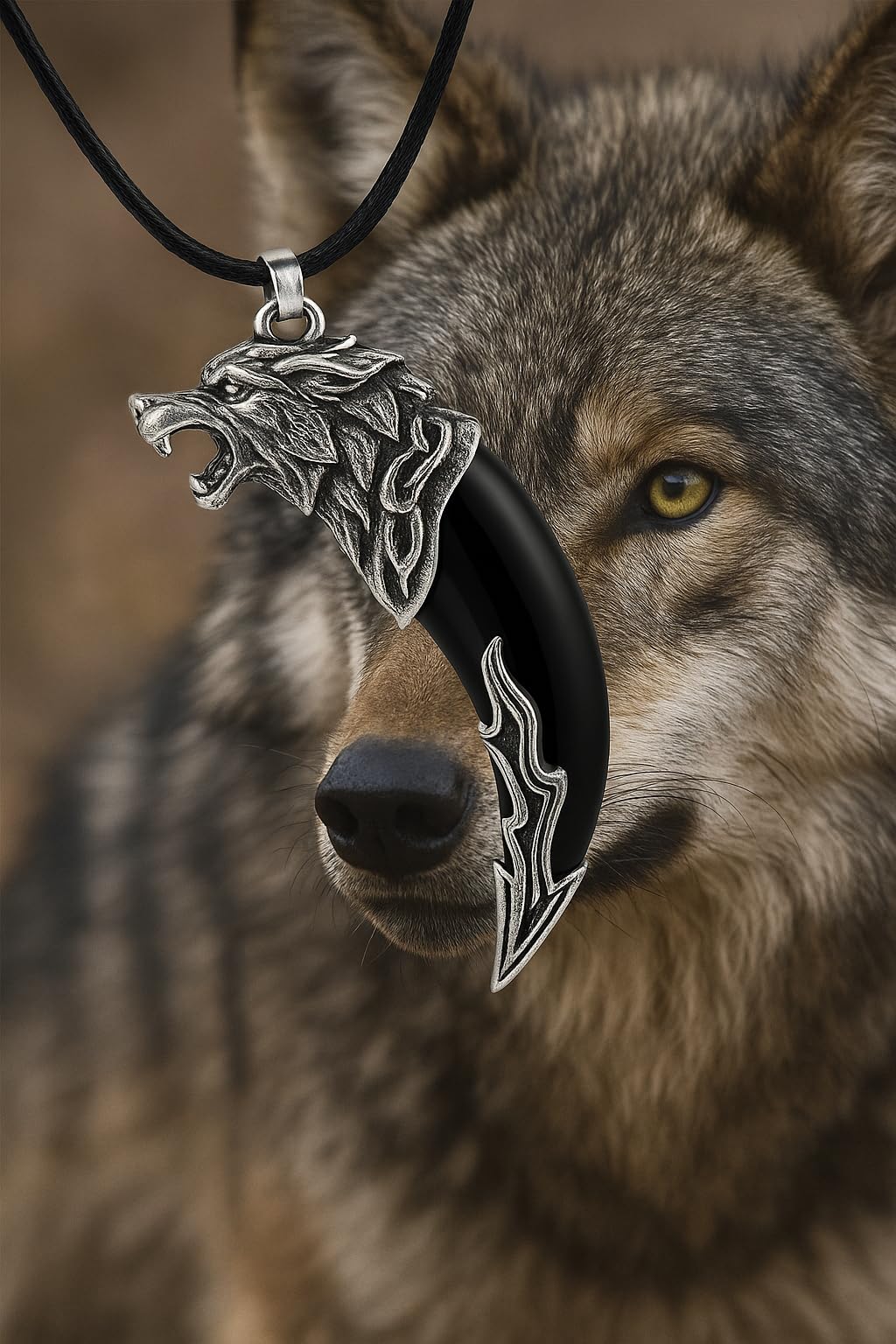 SUPAC Bald Eagle Triangle Pendant Necklace - Fashion-Forward Hip Hop Style - Durable & Bold Accessories for Men - Gift Idea for Every Occasion