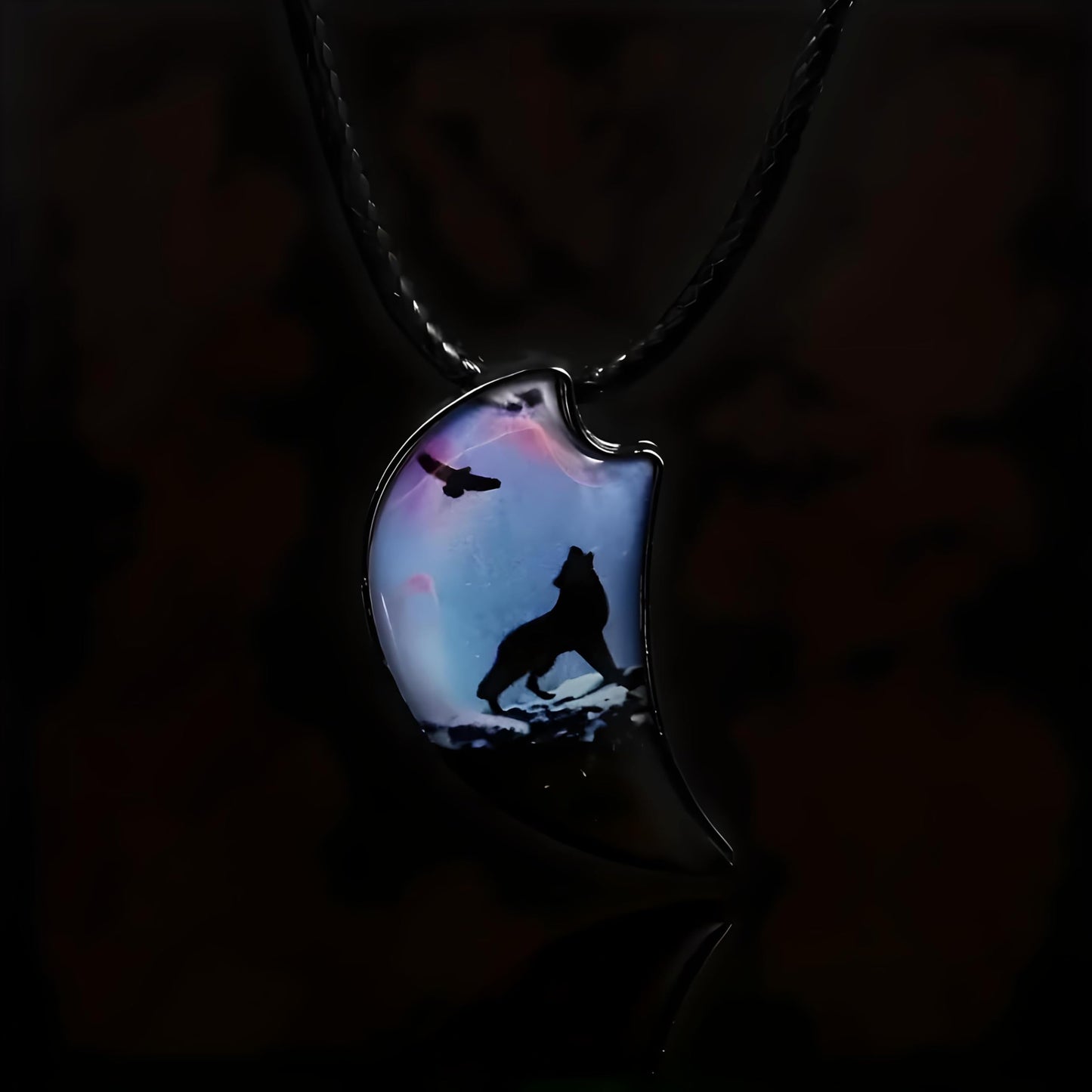 SUPAC Bald Eagle Triangle Pendant Necklace - Fashion-Forward Hip Hop Style - Durable & Bold Accessories for Men - Gift Idea for Every Occasion