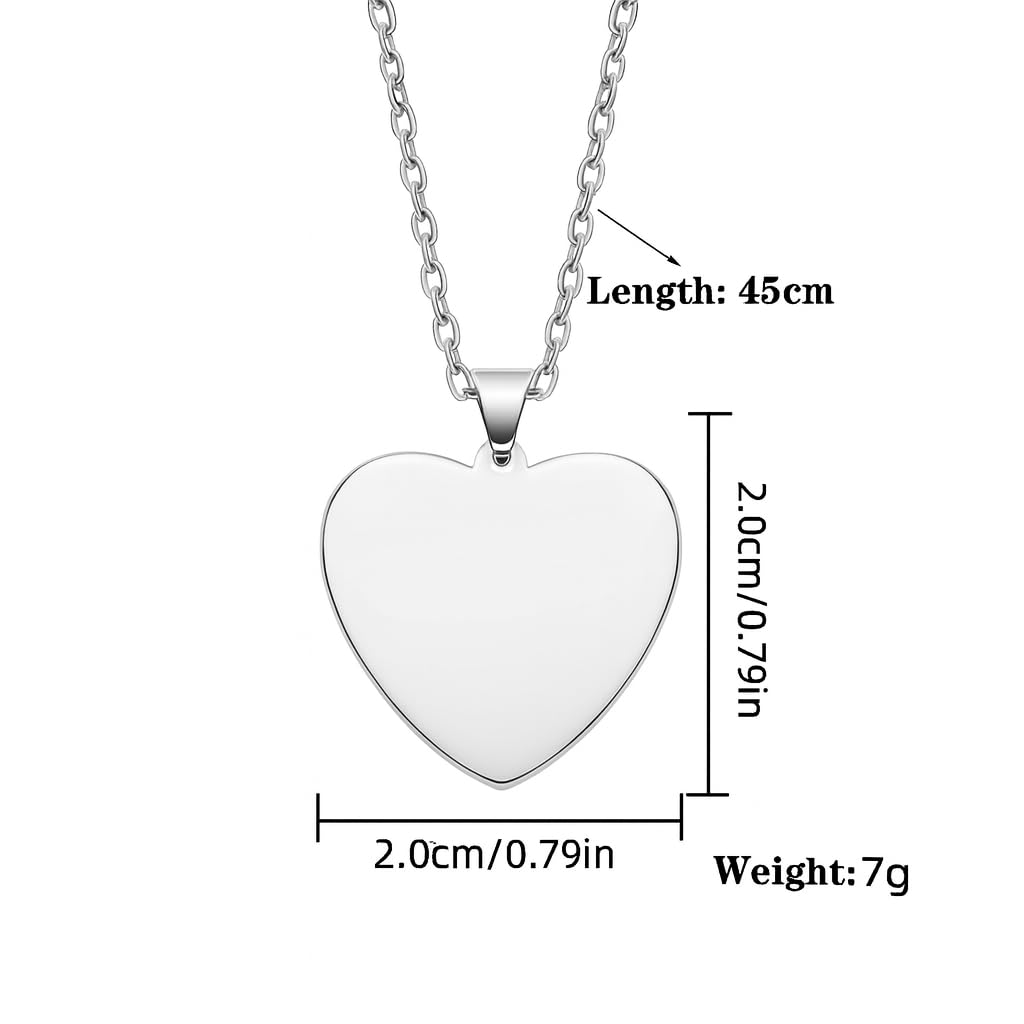 SUPAC Heart-Shaped Jungle Animals Pendant Necklace, Multicolor Glass Necklace including: Lion, Tiger, Leopard, Panther and Cheeta - Christmas, Holiday, or Birthday Gift