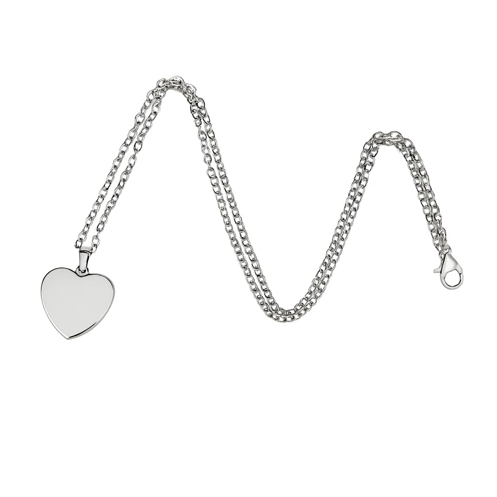 SUPAC Heart-Shaped Jungle Animals Pendant Necklace, Multicolor Glass Necklace including: Lion, Tiger, Leopard, Panther and Cheeta - Christmas, Holiday, or Birthday Gift