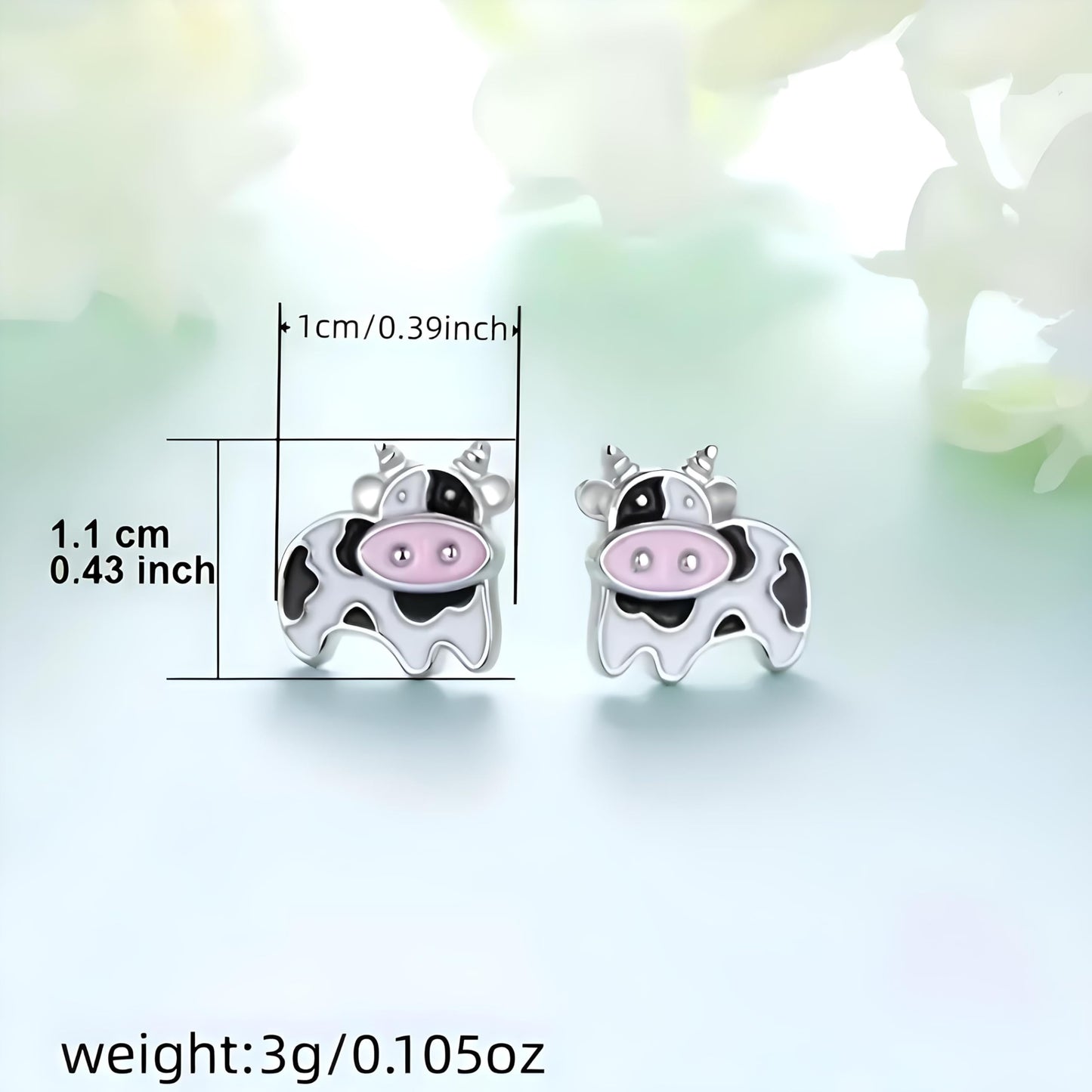 Heart-Shaped Animal Dangle Earrings, Monkey and Koala, Stainless Steel with Rhinestones, Banana Charm, Birthday or Party Gift