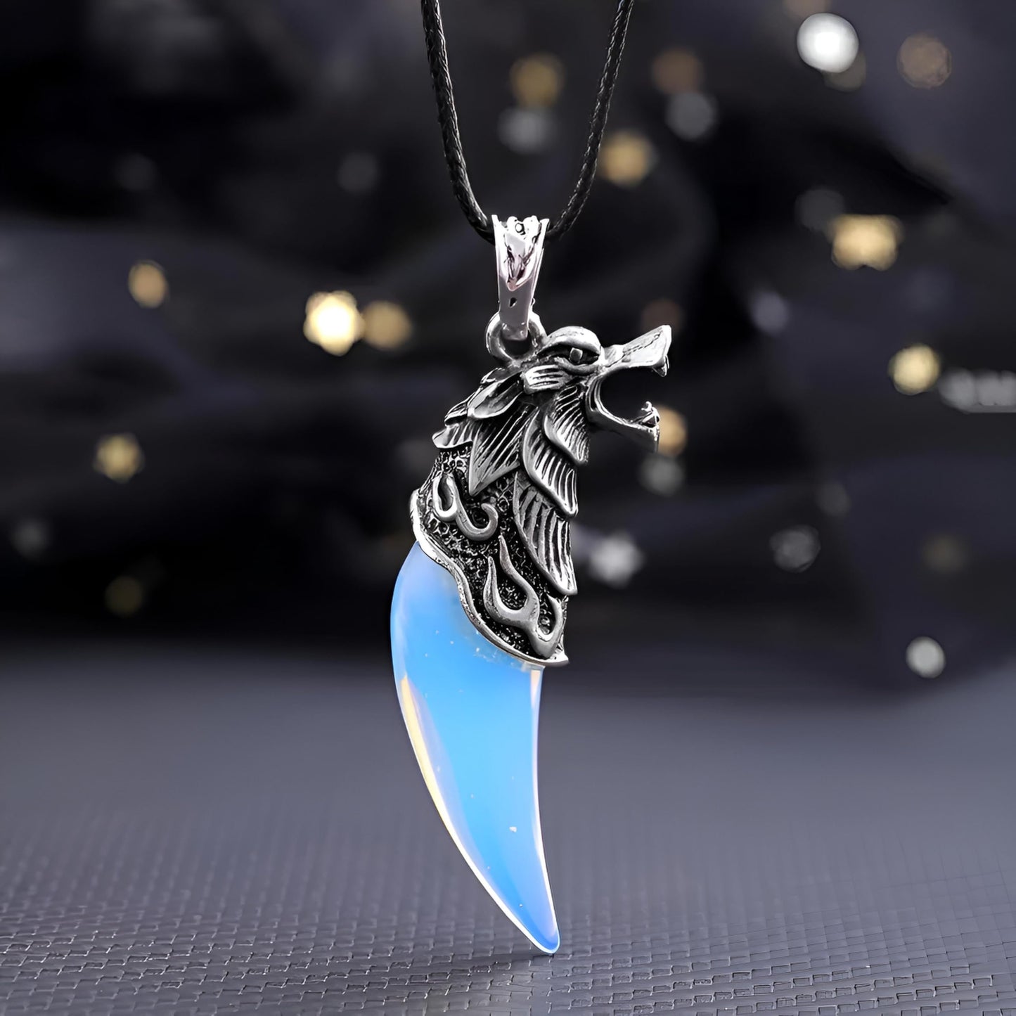 SUPAC Bald Eagle Triangle Pendant Necklace - Fashion-Forward Hip Hop Style - Durable & Bold Accessories for Men - Gift Idea for Every Occasion
