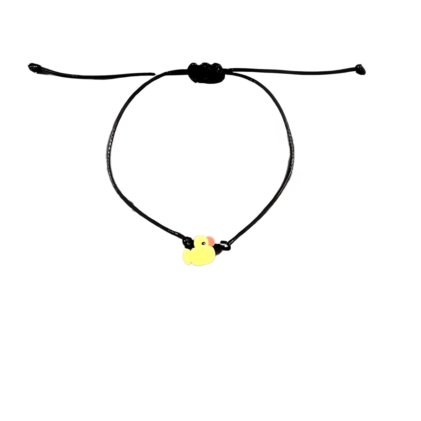 Animal and Sport Friendship Bracelet, Always Bee You Wish Bracelet, Black Adjustable String, Decorative Animal Charms, 6.2-11.8 inches