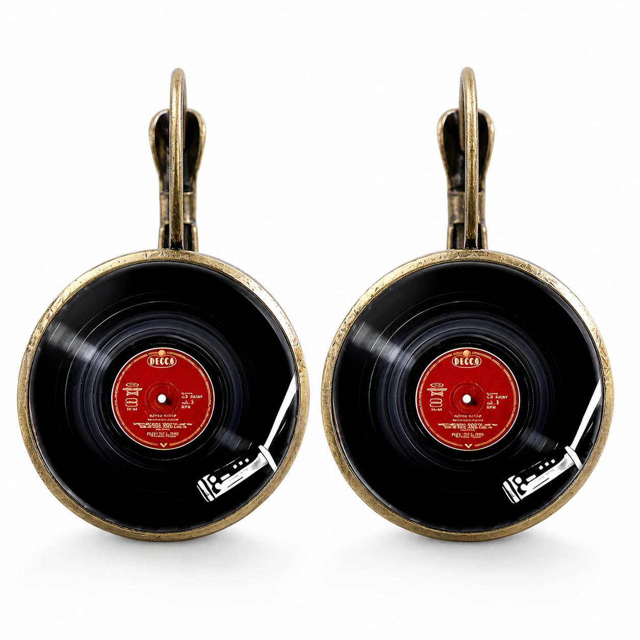 SUPAC Unique Music Record Pendant Necklace - Avant-Garde Fashion Accessory, Eye-Catching Design for Men and Women - Birthday, Christmas Gift or Personalized Jewelry