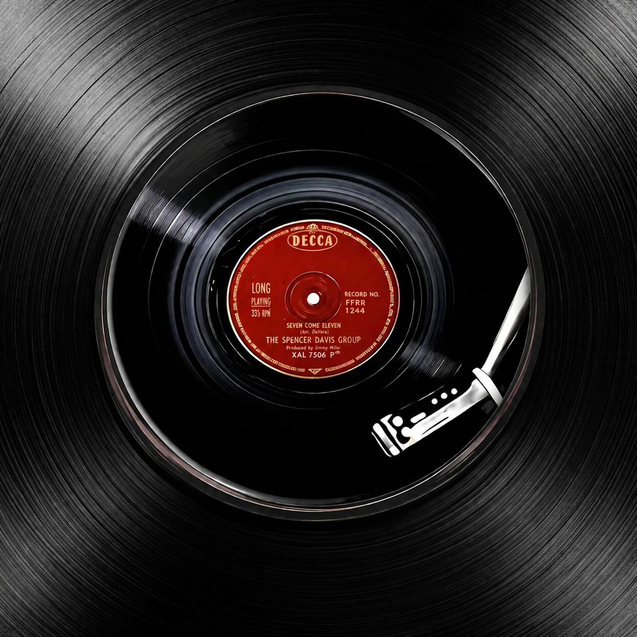 SUPAC Unique Music Record Pendant Necklace - Avant-Garde Fashion Accessory, Eye-Catching Design for Men and Women - Birthday, Christmas Gift or Personalized Jewelry