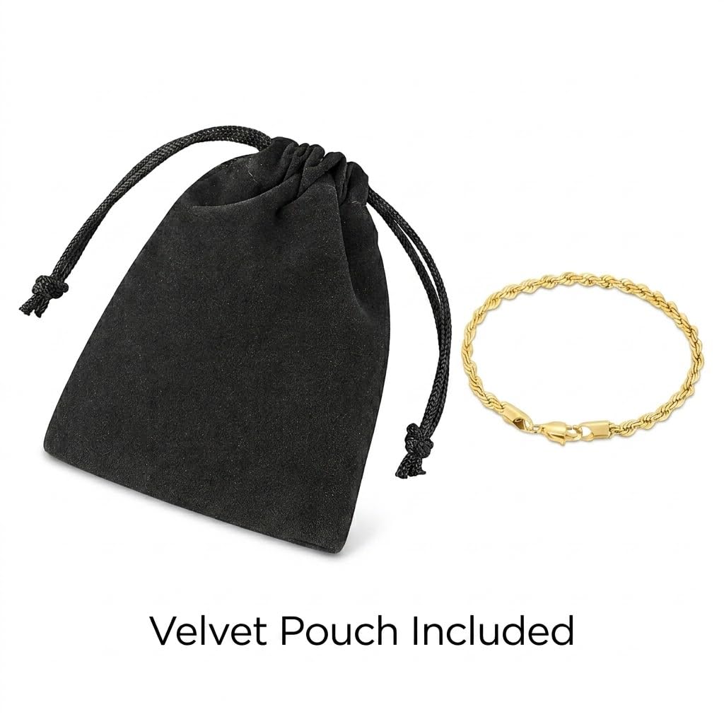 3PCS Stainless Steel Bracelets for Men Gold, Silver, Black Bracelet Twisted Cable Mens Luxury Jewelry Bracelets Gifts